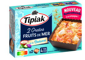 Petits gratins fruits de mer à la bretonne