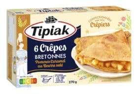 Crêpes Bretonnes pommes caramel au beurre salé