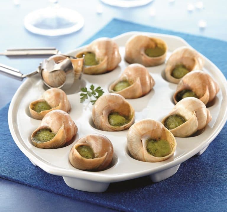 Véritables escargots farcis de Bourgogne Belle Grosseur x 48 Gellik Surgelés