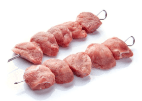 Brochettes cuisses de dinde