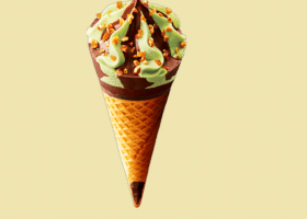 Cornets Chocolat Pistache