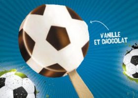 Iceball vanille/chocolat
