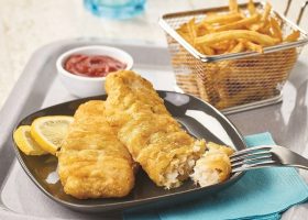 Filets de colin façon Fish&Chips et frites