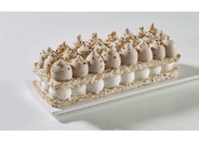 Dessert Façon Millefeuille chocolat au lait et Vanille