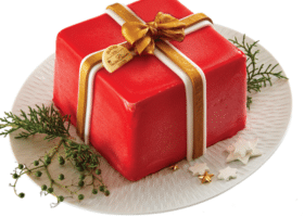 Dessert cadeau de Noël